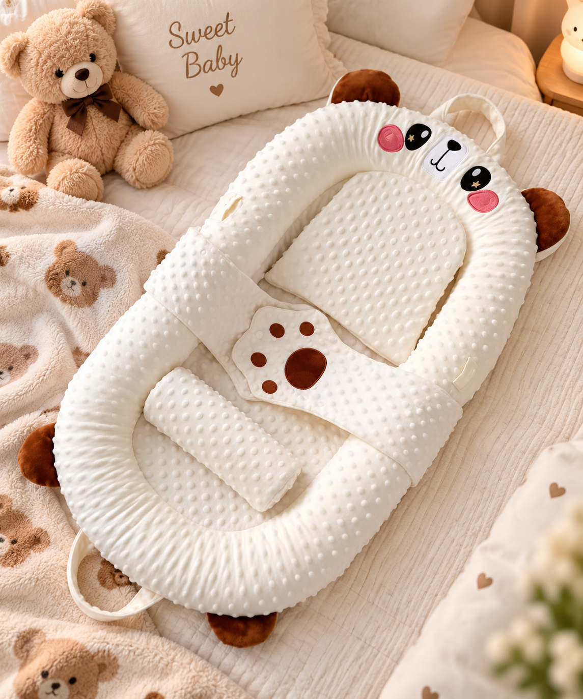 Cozy Baby Lounger 🧸